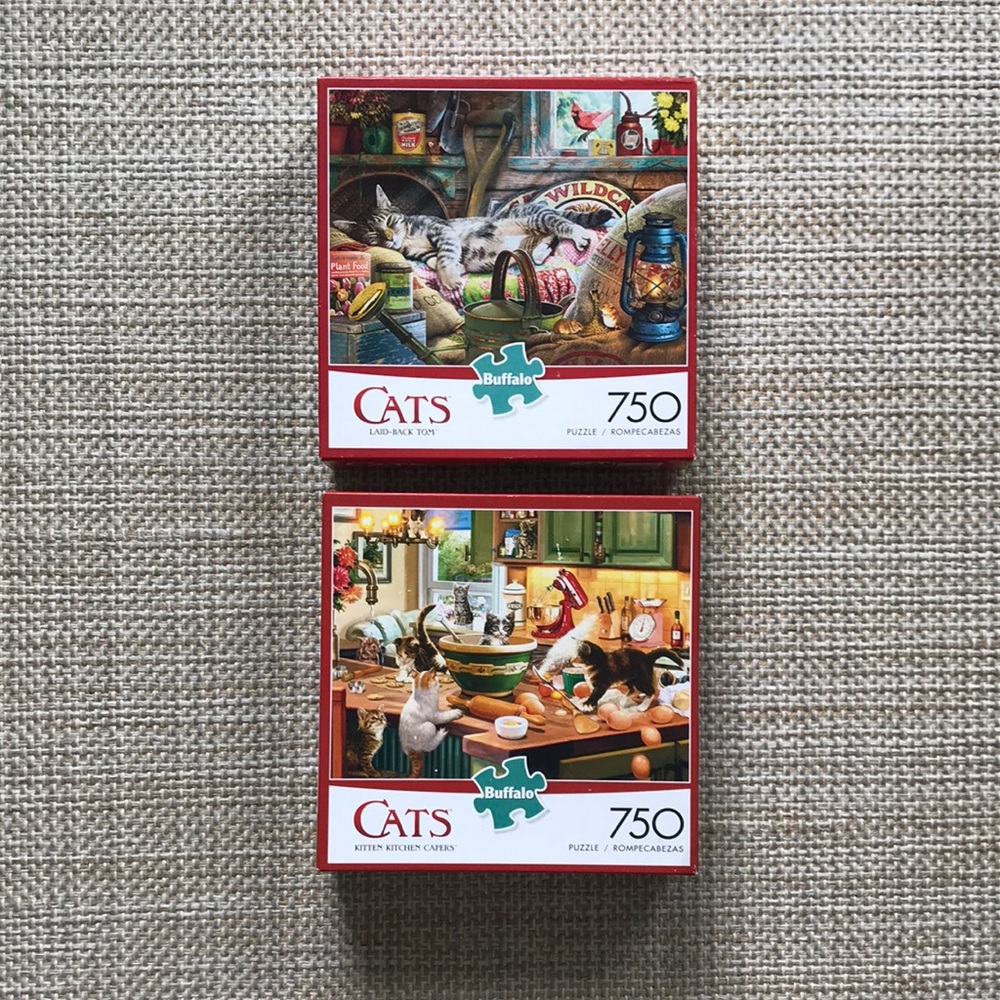 Buffalo Cats 750-Piece Jigsaw Puzzles